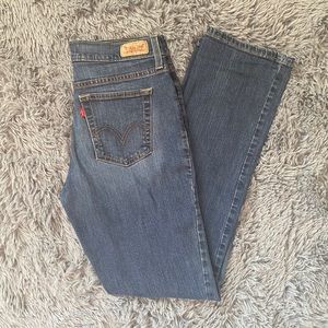 Levi’s straight leg jeans 505